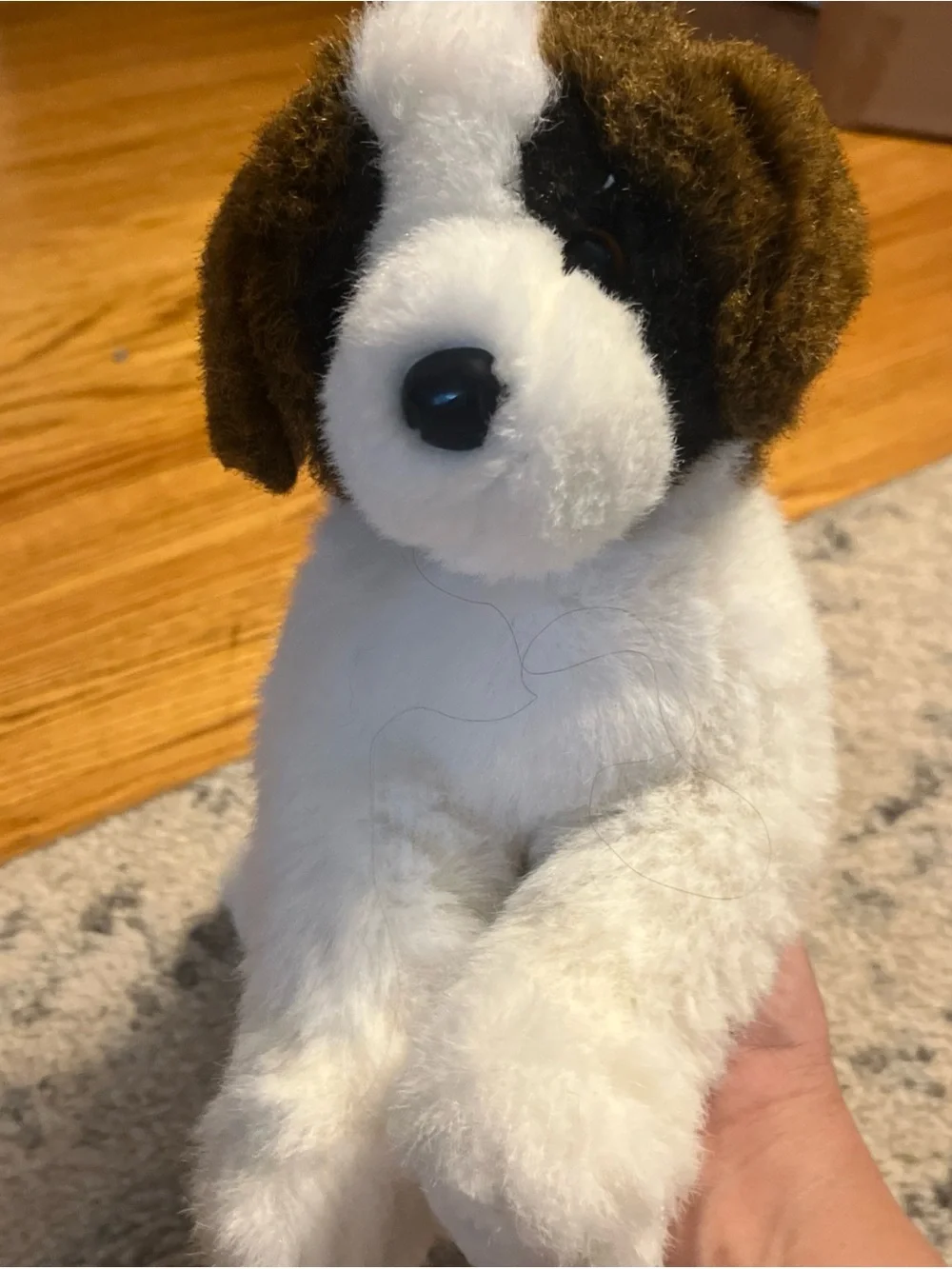 Retired St Bernard Douglas cuddle toy. Vintage